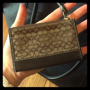Coach keyring wallet